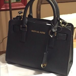 PRICE REDUCED Michael Kors Black Dillon Satchel